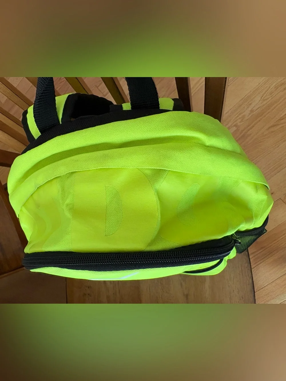 Nike Brasilia Medium Training Backpack BA5329 Neon Yellow Green Mesh
